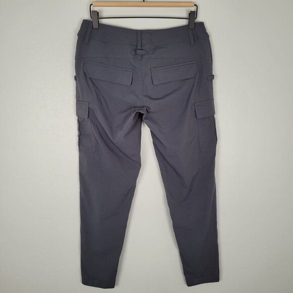 Prana Sage Jogger Ripstop Cargo Pants Stretch Gray Size 2 NWT - Picture 3 of 14